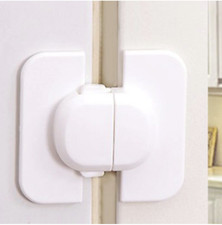 Kids Child Baby Pet Safety Lock Proof Door Cupboard Fridge Cabinet Drawer UK Babyslot voor koelkast price