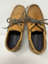 Sperry Top Sider Intrepid Boys Leather Boat Shoes Brown Size 3M Jongens Boat Schoenen price