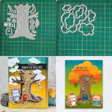 Tree Metal Cutting Dies Scrapbooking Paper Crafts Embossing Stencils Template Tree Cutting Machine price