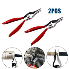 2PC Angled Auto Fuel Vacuum Hose Remover Separator Pliers Line Tube Pipe Tool Pliers price