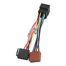 16 Pin Auto Adapter Wiring Harness for Car Stereos with ISO Connections Auto Stereos price