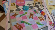 Knitting Pattern From France-Wonderful Snakes & Ladders Game In Chunky-30 x28ins Ladders price