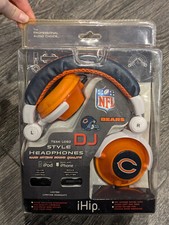NFL Chicago Bears Team Logo DJ Style Headphones, Womens iHip NEW Dames koptelefoons price
