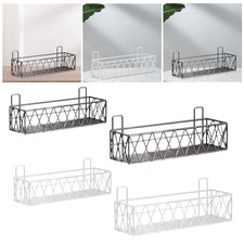 Bathroom Wall Shelf Kitchen Storage Rack Shampoo Holder Sturdy No Punching Need Muur Plank price