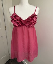 Ambrielle Babydoll Lingerie Pink Nightie Chemise Vintage Women’s Size Medium Babydoll price