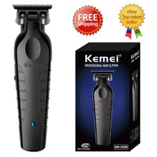 Kemei Cordless Hair Trimmer 0mm Clipper Professional Electric Cutting Machine Elektrische snijmachine price