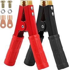 2pcs Battery Jumper Cable Clamps Heavy Duty Pure Copper Crocodile Clamp 1000A Ca Batterij Jumper Kabel price