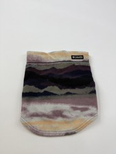 Columbia Neck Gaiter Adult One Size Multicolor Stripe Fleece Neck Warmer Winter Heren Neck Warmer price