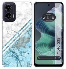Tumundosmartphone Silicone Case for Motorola Moto G35 5G Marble Design 02 TPU Silicone price