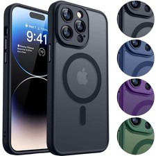 MagSafe Case For iPhone Silicone TPU Hardcase Camera Protection Matte Silicone price