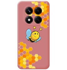 Tumundosmartphone Liquid Silicone Pink Case For Xiaomi Redmi Note 14 Pro 4G Silicone price