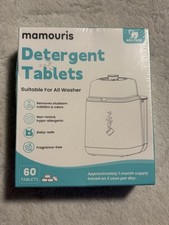 60pcs Official Detergent Cleaning Tablets: for Baby Brezza Grownsy Papablic Mom Reinigingsmiddel voor speen en fles price