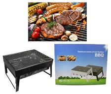 BBQ Charcoal Barbecue Grill Metal Garden Picnic Camping Stove Stand 35x27x20 cm Tuin Grill & Barbecue price