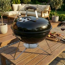Kettle BBQ Charcoal Small Barbecue Garden Outdoor Portable Camping Grill Black Tuin Grill & Barbecue price