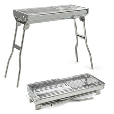 Folding BBQ Charcoal Barbecue Grill Steel Stainless Garden Picnic Camping Stove Tuin Grill & Barbecue price