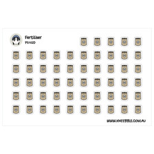 Fertilizer Planner Stickers – Garden Tracking & Plant Care Labels for Organizati Meststof price