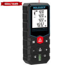 Mileseey 164Ft Laser Distance Meter Digital Tape Measure Area Volume Measure Laser Meter / Distance Meter price