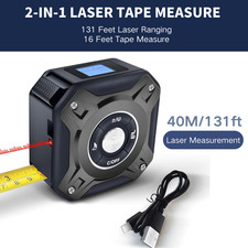 2 in 1 Digital Laser Tape Measure Distance Meter Laser Rangefinder 131ft/40m Laser Meter / Distance Meter price