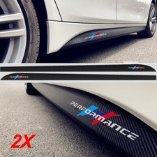 M Performance Carbon Fiber Side Skirt Decal Sticker For BMW 2 3 4 5 6 M Series Skirt price