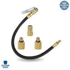 12'' Tire Inflator Extension Tube for Cars & Motorcycles - Quick Connect, Hig... Lucht pomp - Tire Verzorging price