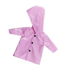 43cm Baby Dolls Raincoat Fit AG 18 Inch Dolls Accessory Pink Baby Raincoat price