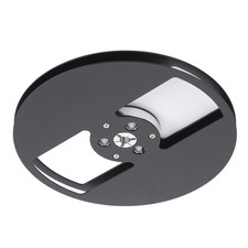 Black 1/4 7 Inch Empty Tape Reel 2 Holes Universal Sound Tape Takeup Reel F OU Tape price