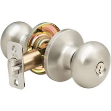 Yale Single Cylinder Key Entry Doorknob Lock Stain Nickel 70SN Sinclair SNE156 Deurknopslot price