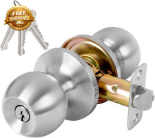 Keyed Entry Door Knob with Lock and Key Exterior and Interior Door Lock Deurknopslot price