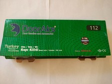 DOORAKS 112 Cylinder DOOR LOCK For Doorknob ANTIQUE GOLD 24cm Deurknopslot price