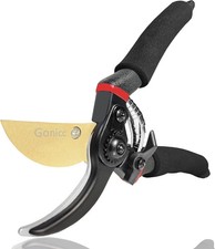 Gonicc 8" Professional Secateurs Garden Hand Shears Pruning Titanium NEW Pruning Shears price