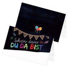 itenga 24x Tischkarten Platzkarten "Tafel" Geburtstag Schulanfang Kindergarten Tuin Tafel price