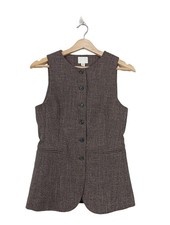 H&M Gebreid vest Dames Vest Maat EU 38 bruin zakelijke stijl Dames vest price