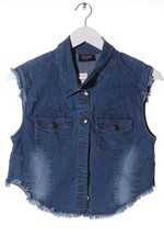 GINA Sportvest Dames Vest Maat EU 44 blauw casual uitstraling Dames vest price