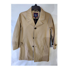 Brooks Brothers Boy's Beige Overcoat Button Closure Lined Notch Collar Long S Jongens overjas price