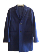 Boys Crewcuts J Crew Sz 10 Navy Wool Blend Overcoat Coat Jongens overjas price