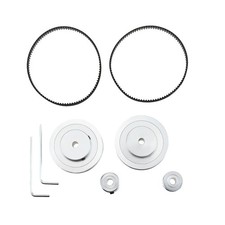 2 Sets Timing Belt Pulley 2GT 60/20 Teeth Synchronous Wheel for 3D Printers Timing Riem Sets price