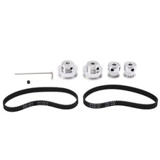 1X(2 Sets  Timing Belt Idler Pulley Aluminum Synchronous Wheel Kit for7853 Timing Riem Sets price