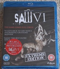 SAW VI EXTREME EDITION BLU-RAY NEW & SEALED SAW 6 TOBIN BELL Saw price