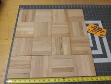 80 fingers of Harris Bondwood TARKETT Red Oak Unfinished Parquet Floor N.O.S. Parquet price
