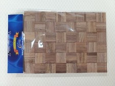 Dollhouse Parquet Real Wood Flooring 1:12 Scale Miniature 8" x 6" Floor Parquet price
