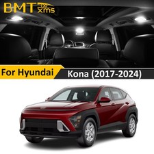 11 x White Interior LED Car Lighting Kit 6000K for 2017-2023 2024 Hyundai Kona Ledverlichting price