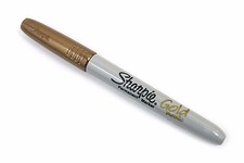 Sharpie Gold Metallic Fine Point Permanent Marker Pen CD-DVD-Acetate Pen price