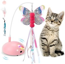 3-in-1 Interactive Cat Toy USB Rechargeable Power Teasing automatic rotation car Speelgoed Cars price