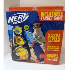 Nerf Dog Inflatable Target Game Weighted Pop Up Fetch Toy Blue Orange NEW Doll Speelgoed price