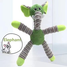 Indestructible Squeaky Plush Dog Toy – Tough Chew Animal Shape for Large Breeds Plush Speelgoed price