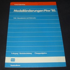 Betriebsschulung Audi Typ 81 GTE Motor Tassenstößel 100 200 Quattro Typ 44 1985! Motor Tassen price
