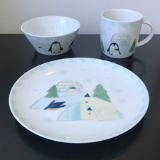 Charming John Lewis Child's Breakfast Set. Polar Bear. New with Labels Breakfast Set price