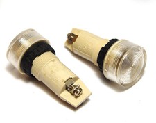 2x Rafi Schalttafel Einbau-Leuchte 1.61005, 28 mm Typ 2, f. E14/2W Lampe, weiß Tafel Lamp price