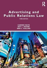 Erik L. Collins - Advertising and Public Relations Law - Paperback - 9 - X555z Advertising en Public Relations Boeken price