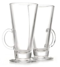 Set of 2 Latte Glass - Irish Coffee/Hot Chocolate Cup/Mug Pair Cup / Glass / koffie Set price
